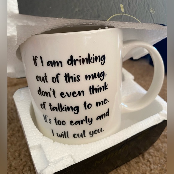 Other - Don’t Talk to Me Mug: Early Mornings